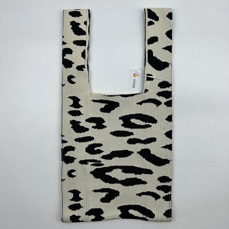 Leopard print bag