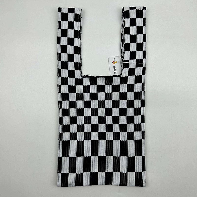 Checkered bag